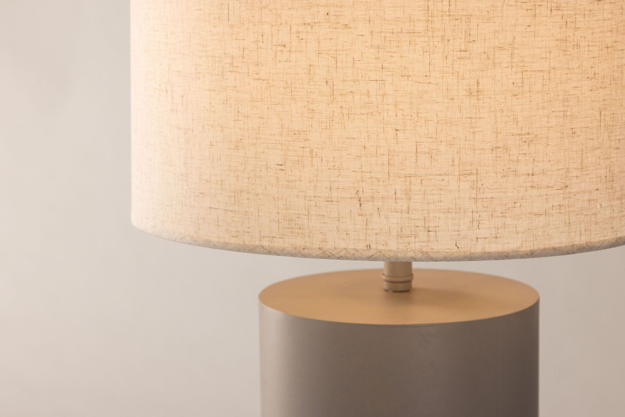 Vind Umeå x Josefin Lustig - Floor lampe - Grey / Grey Linen fabric