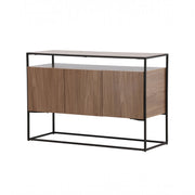 Venture Home Kingsport skab - Black / Walnut MDF