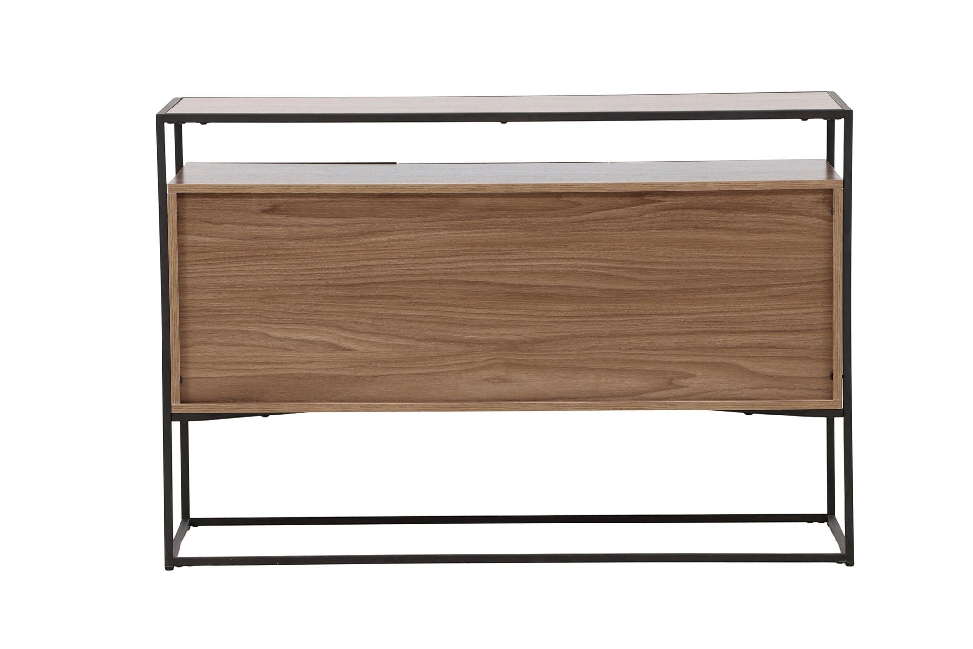 Venture Home Kingsport skab - Black / Walnut MDF