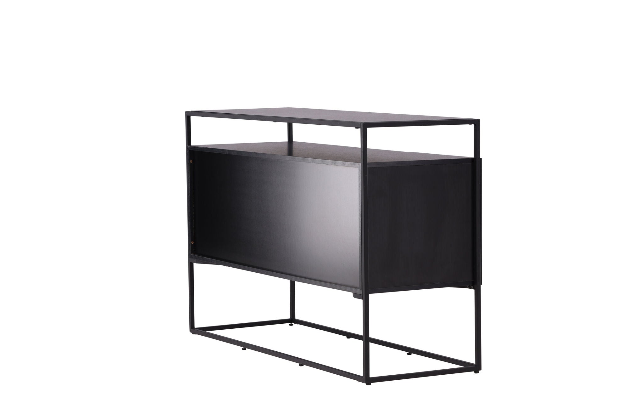 Venture Home Kingsport skab - Black / Smoked Black MDF