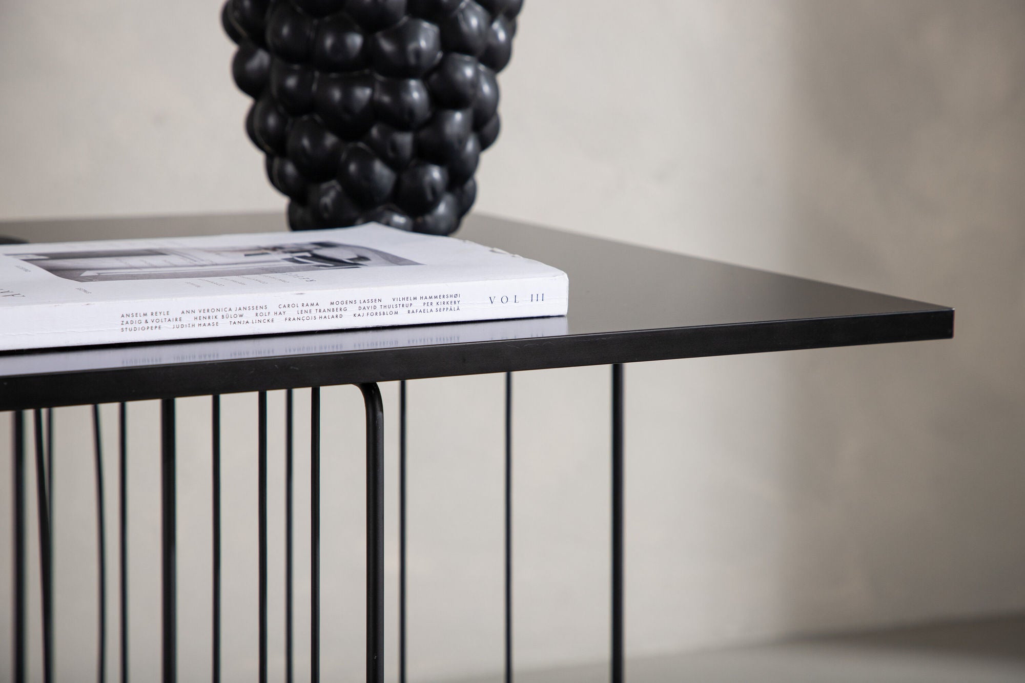 Venture Home Dayton Sofa bord - Black / Black MDF