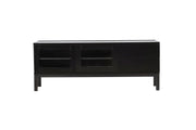 Venture Home Alcoa skab - Black / Matte Black MDF