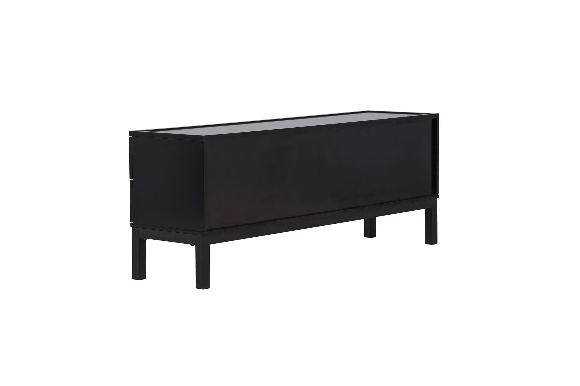 Venture Home Alcoa skab - Black / Matte Black MDF