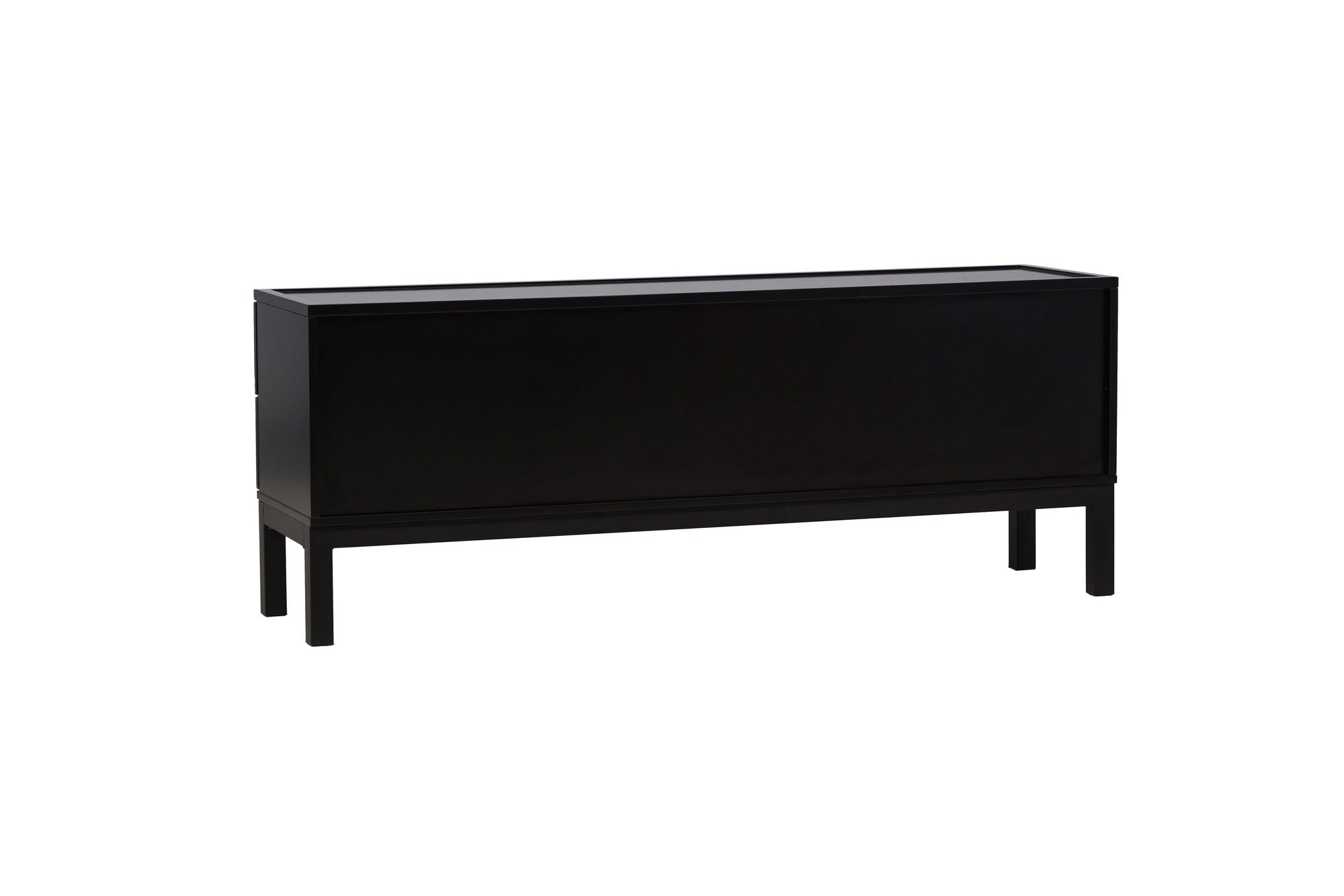 Venture Home Alcoa skab - Black / Matte Black MDF