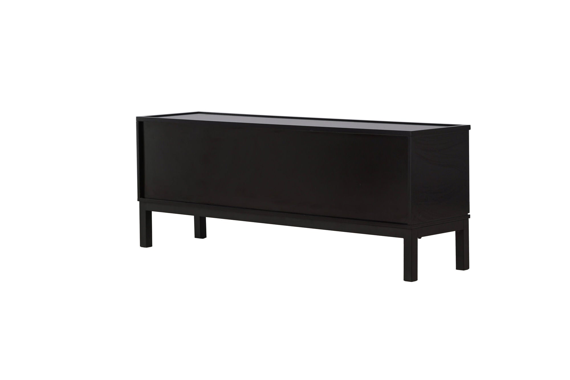 Venture Home Alcoa skab - Black / Matte Black MDF