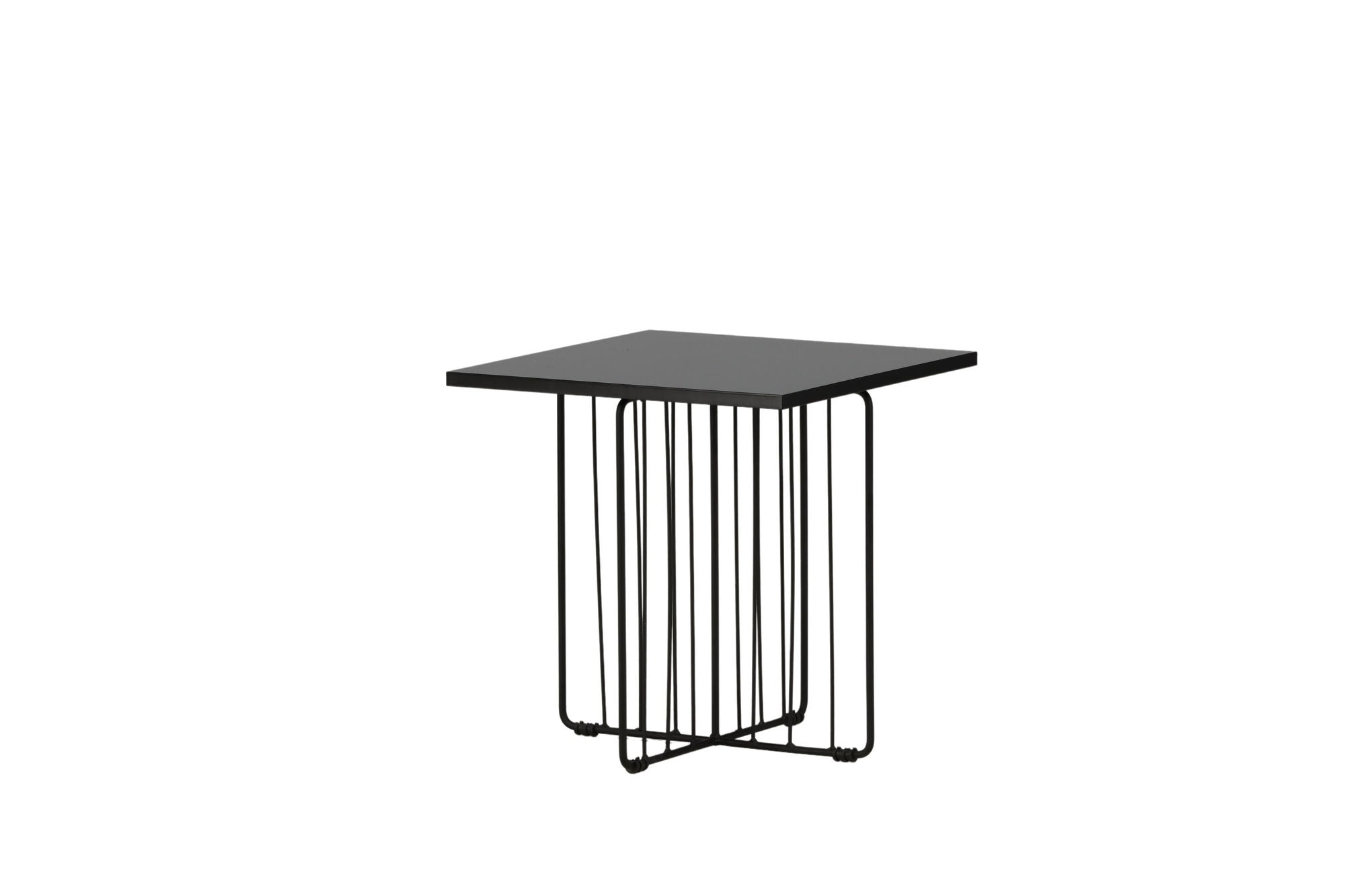 Venture Home Dayton Sofa bord - Black powder coating / Black MDF
