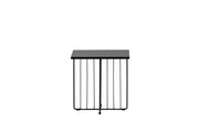 Venture Home Dayton Sofa bord - Black powder coating / Black MDF