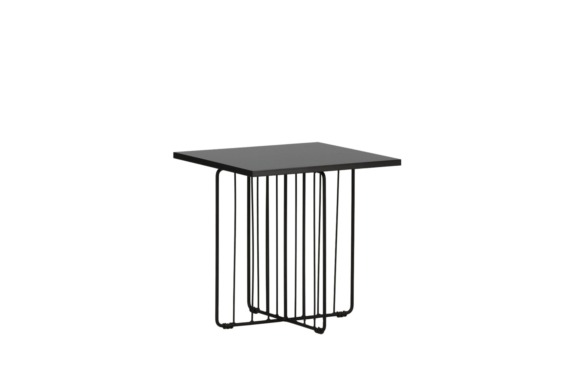 Venture Home Dayton Sofa bord - Black powder coating / Black MDF