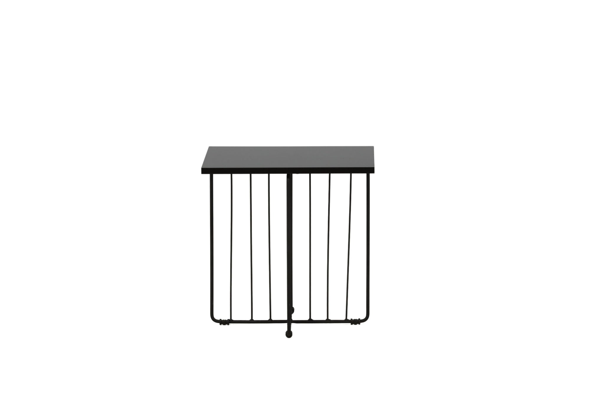 Venture Home Dayton Sofa bord - Black powder coating / Black MDF