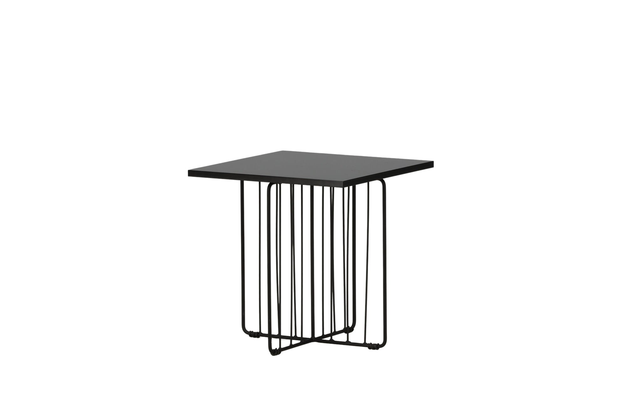 Venture Home Dayton Sofa bord - Black powder coating / Black MDF