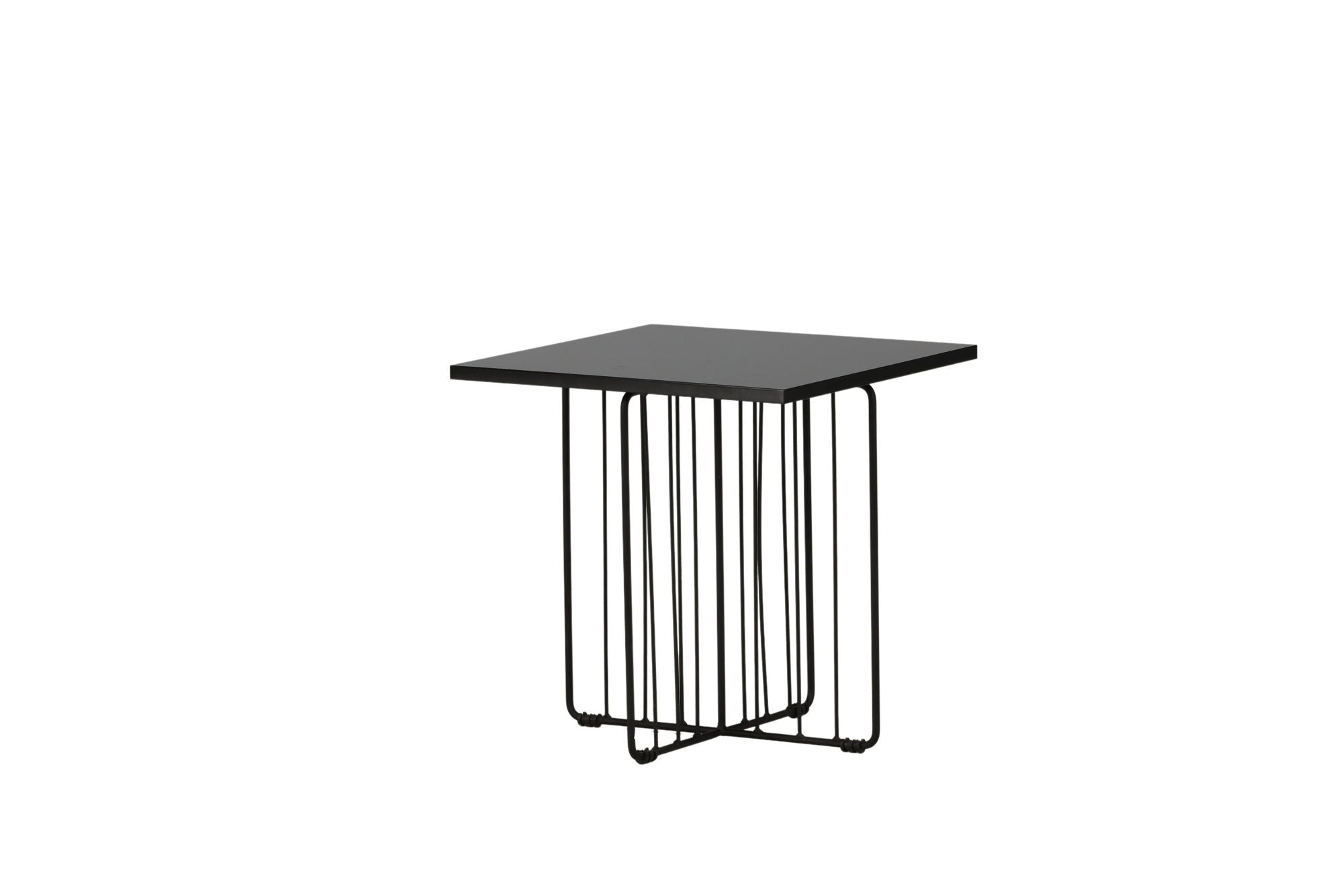 Venture Home Dayton Sofa bord - Black powder coating / Black MDF