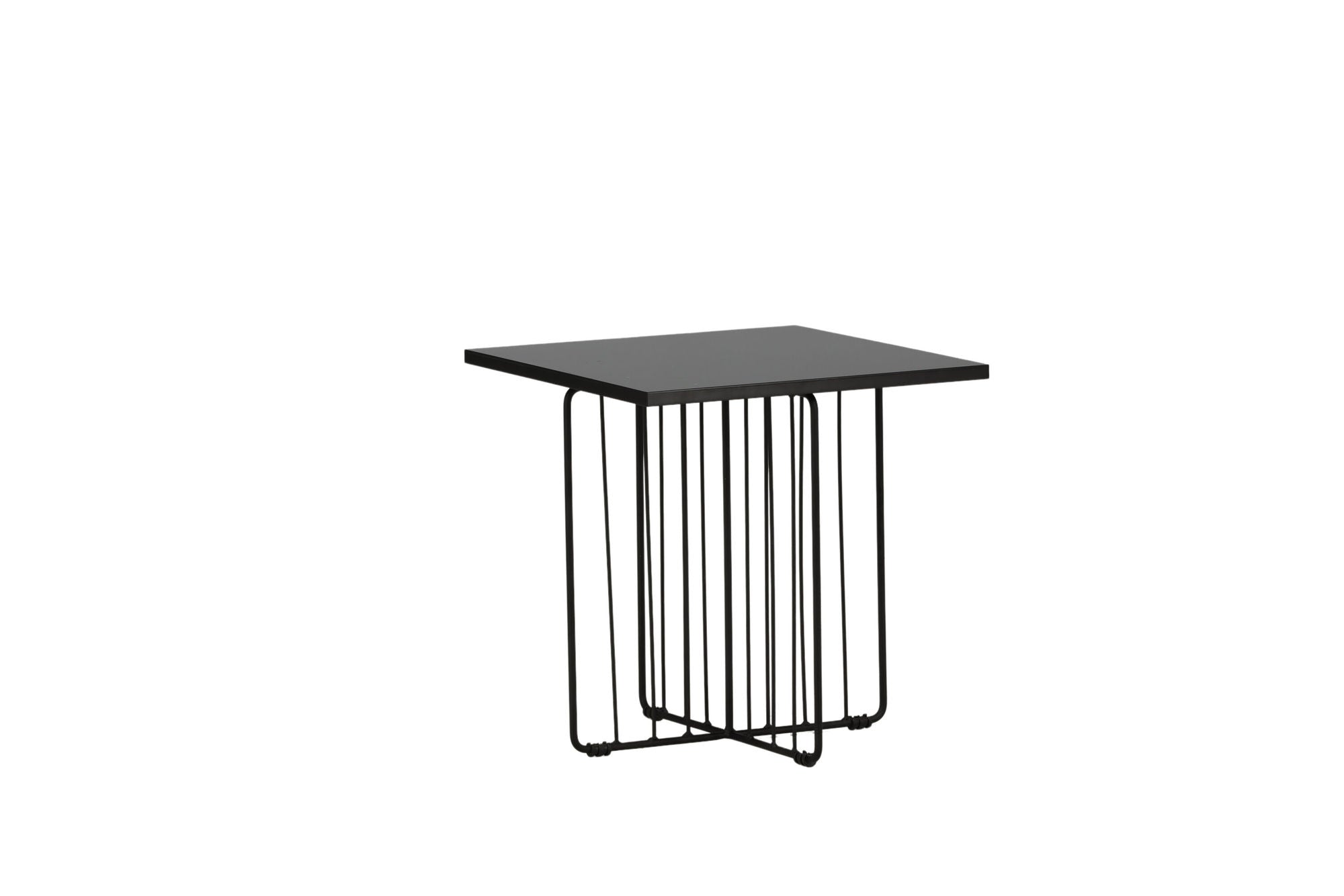 Venture Home Dayton Sofa bord - Black powder coating / Black MDF