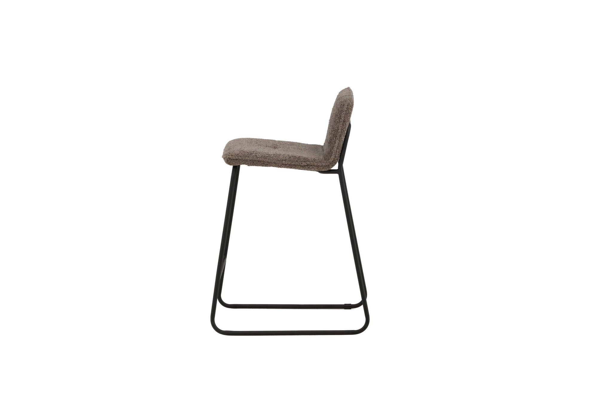 Venture Home Bisbee Bar stol 2-pack - Black / Dark Grey Microfiber