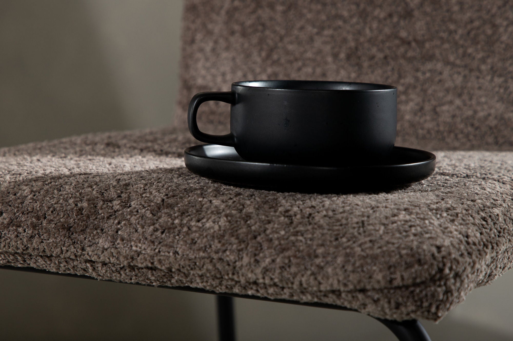 Venture Home Bisbee Bar stol 2-pack - Black / Dark Grey Microfiber