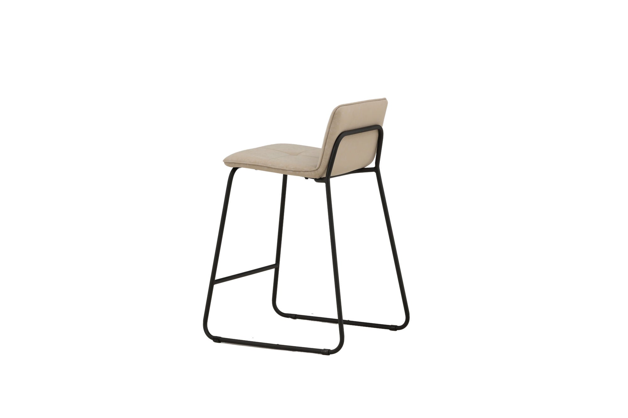 Venture Home Bisbee Bar stol 2-pack - Black / Beige Microfiber