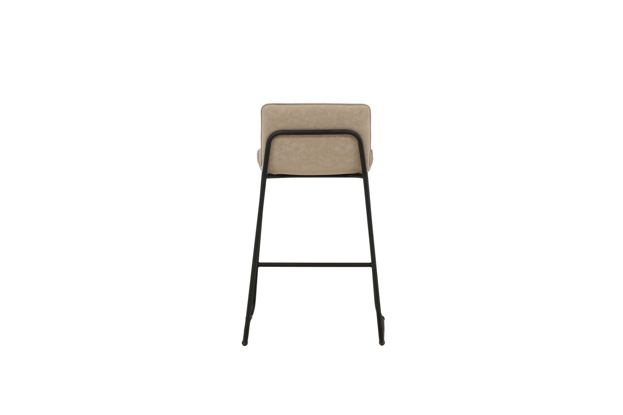 Venture Home Bisbee Bar stol 2-pack - Black / Beige Microfiber