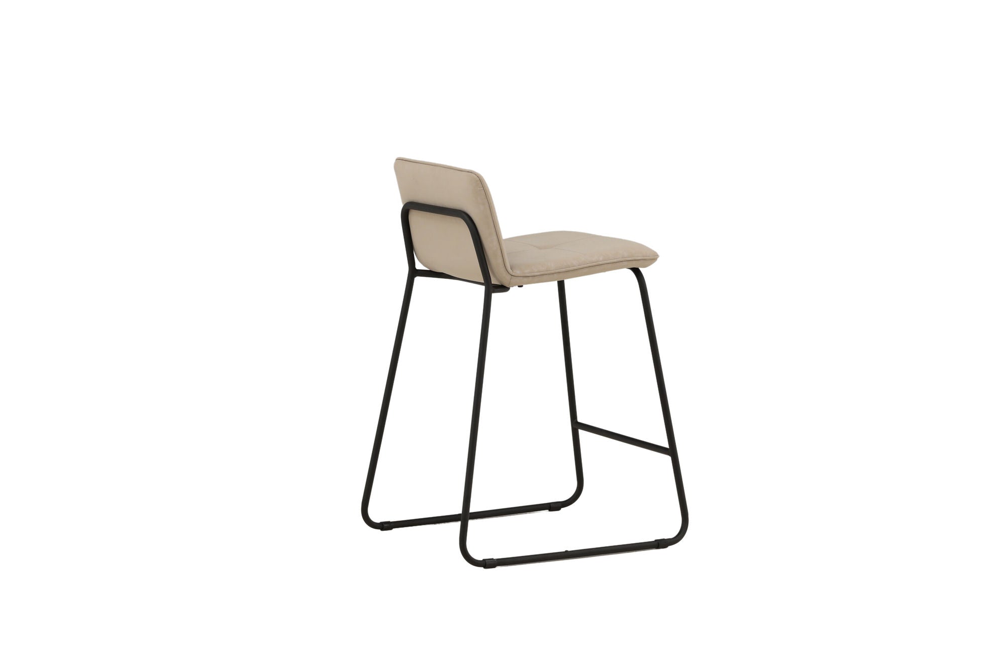 Venture Home Bisbee Bar stol 2-pack - Black / Beige Microfiber