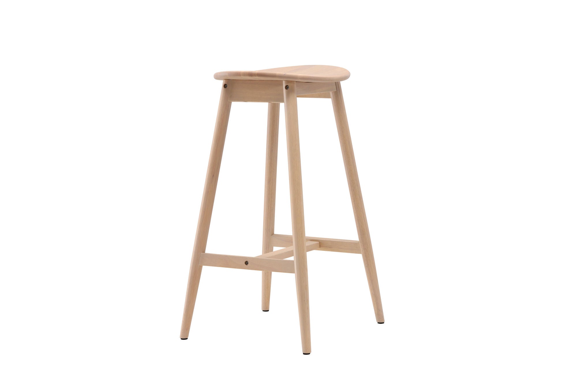 Vind Orust Bar stol - Whitewash / Wood
