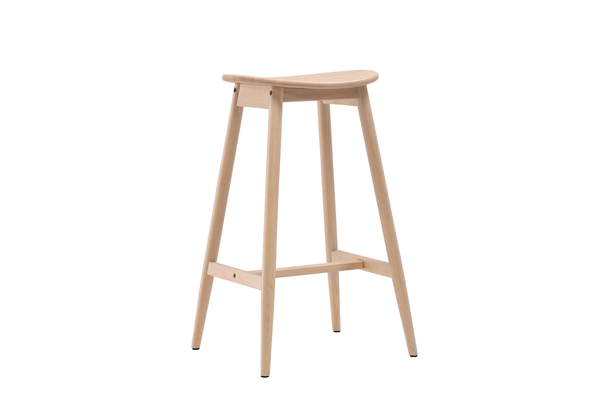 Vind Orust Bar stol - Whitewash / Wood