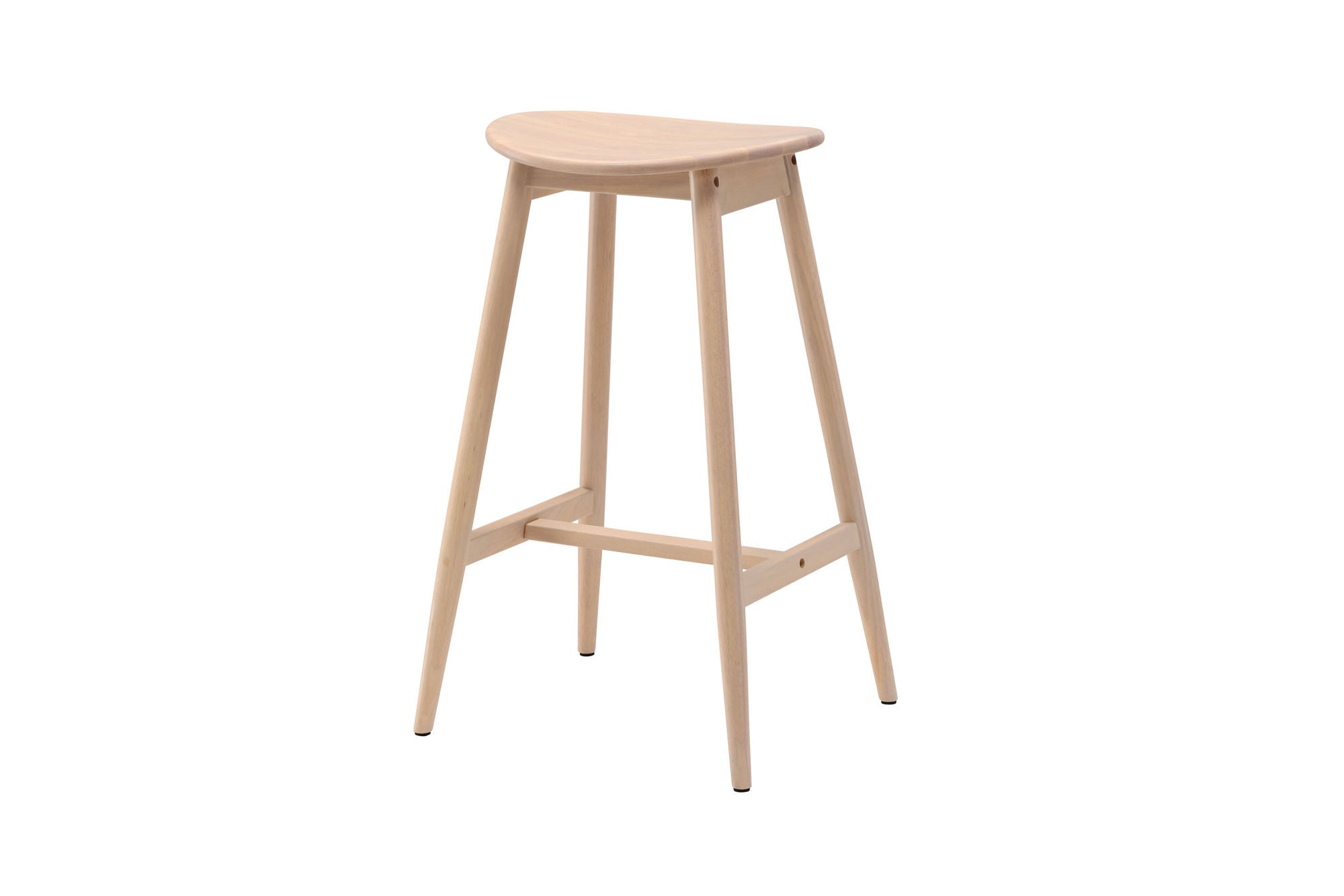 Vind Orust Bar stol - Whitewash / Wood