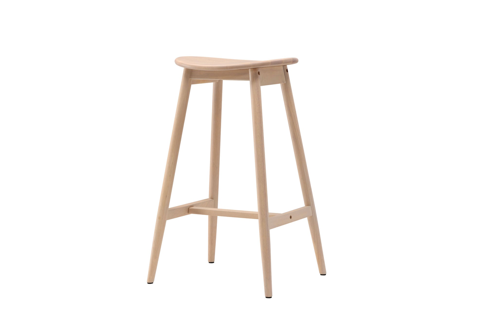 Vind Orust Bar stol - Whitewash / Wood