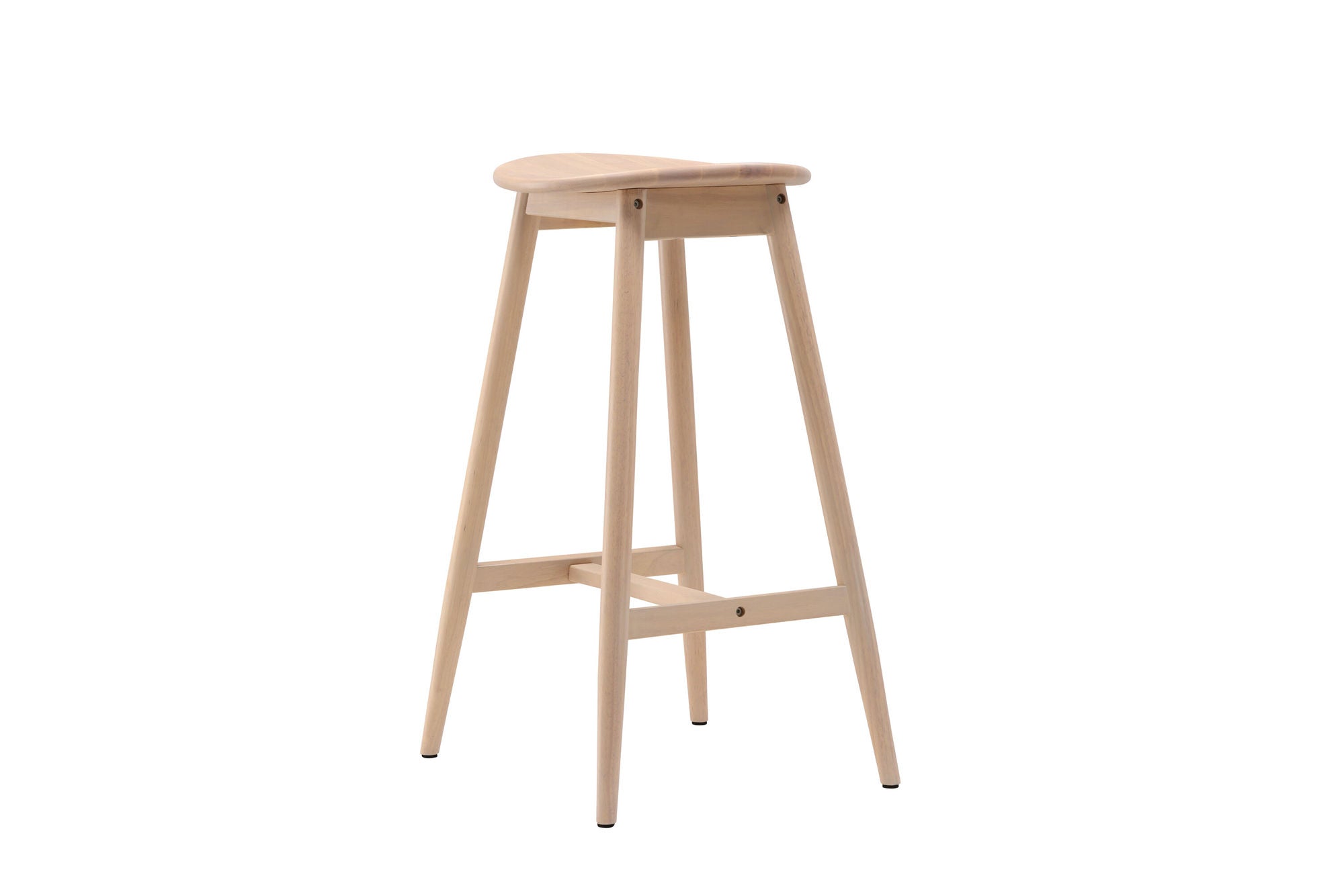Vind Orust Bar stol - Whitewash / Wood