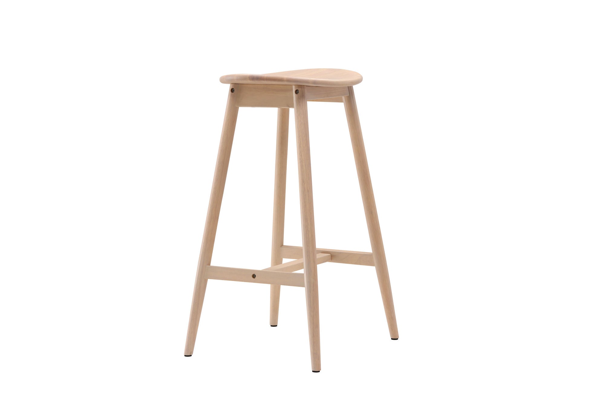 Vind Orust Bar stol - Whitewash / Wood