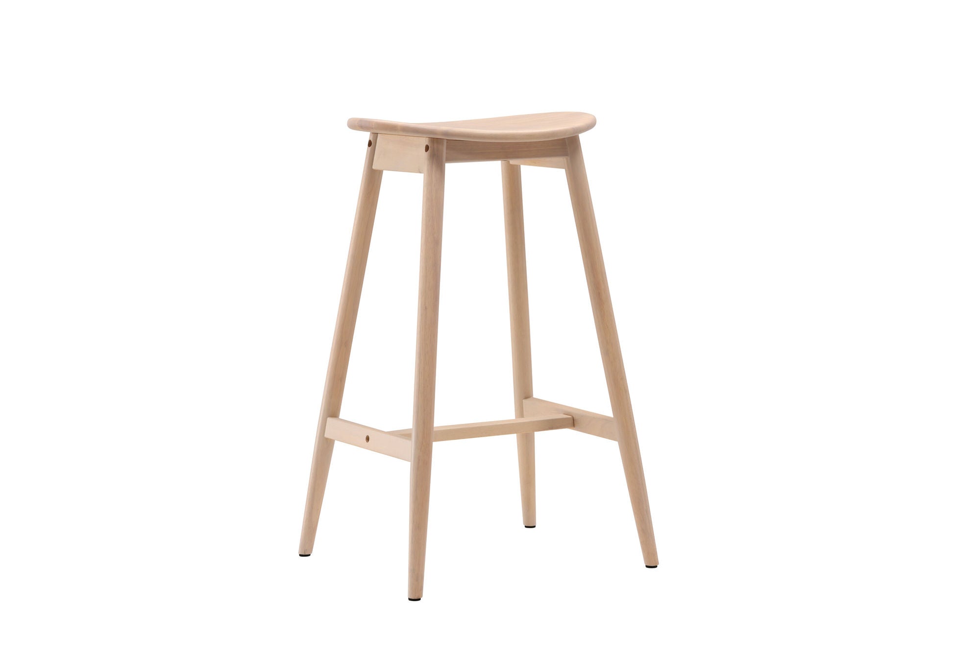 Vind Orust Bar stol - Whitewash / Wood