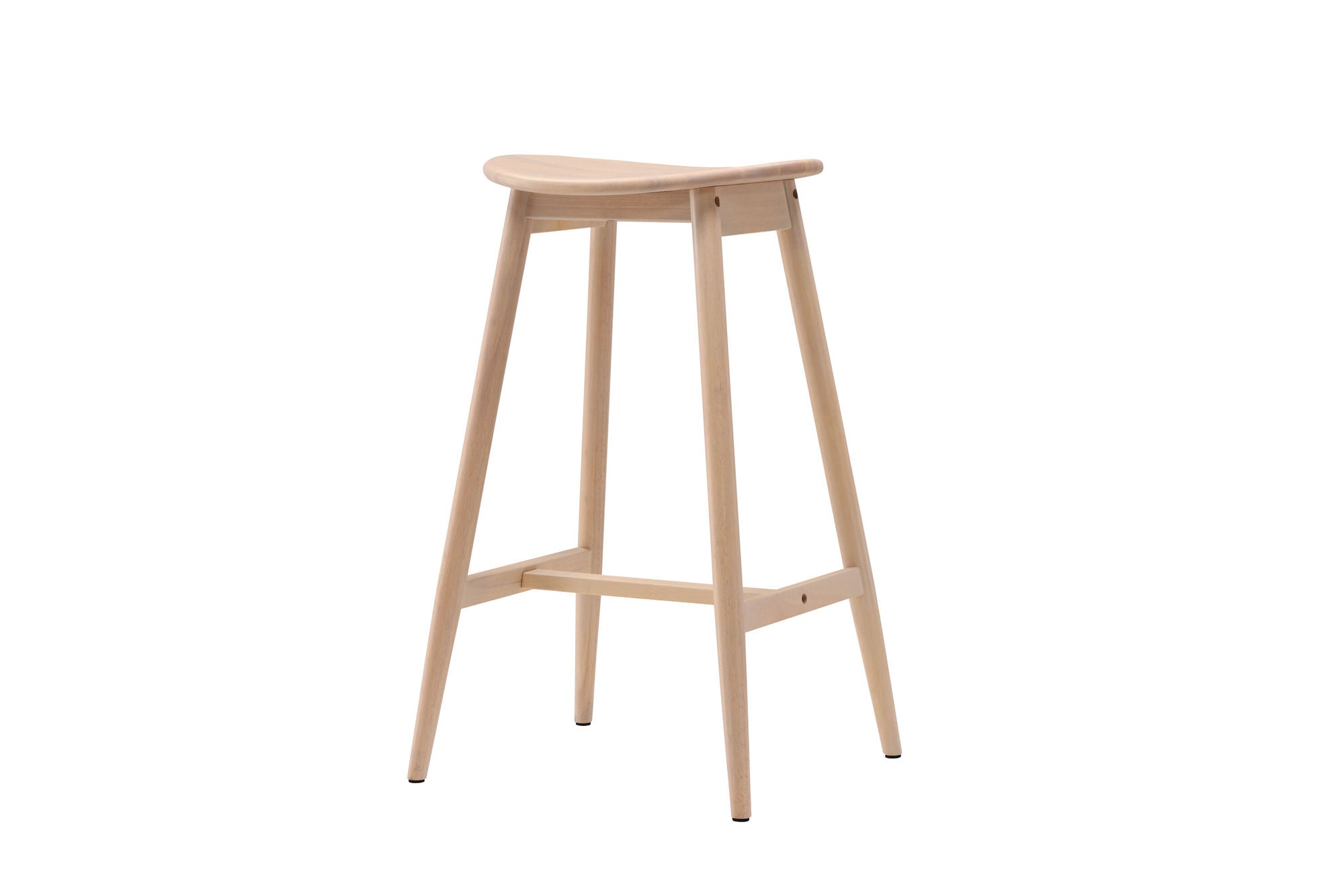 Vind Orust Bar stol - Whitewash / Wood
