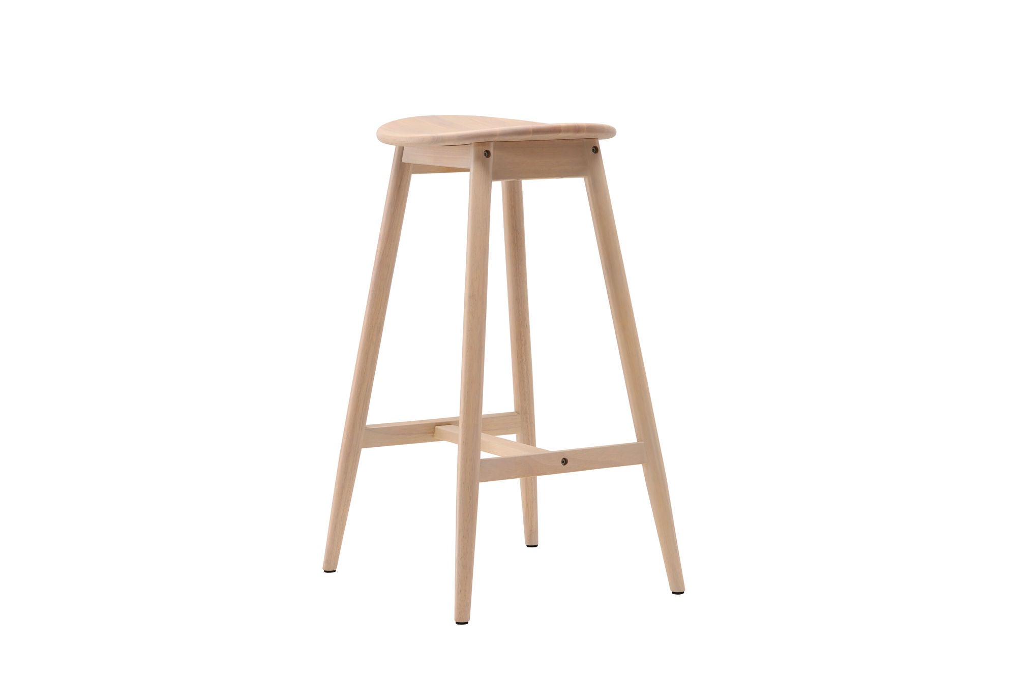 Vind Orust Bar stol - Whitewash / Wood