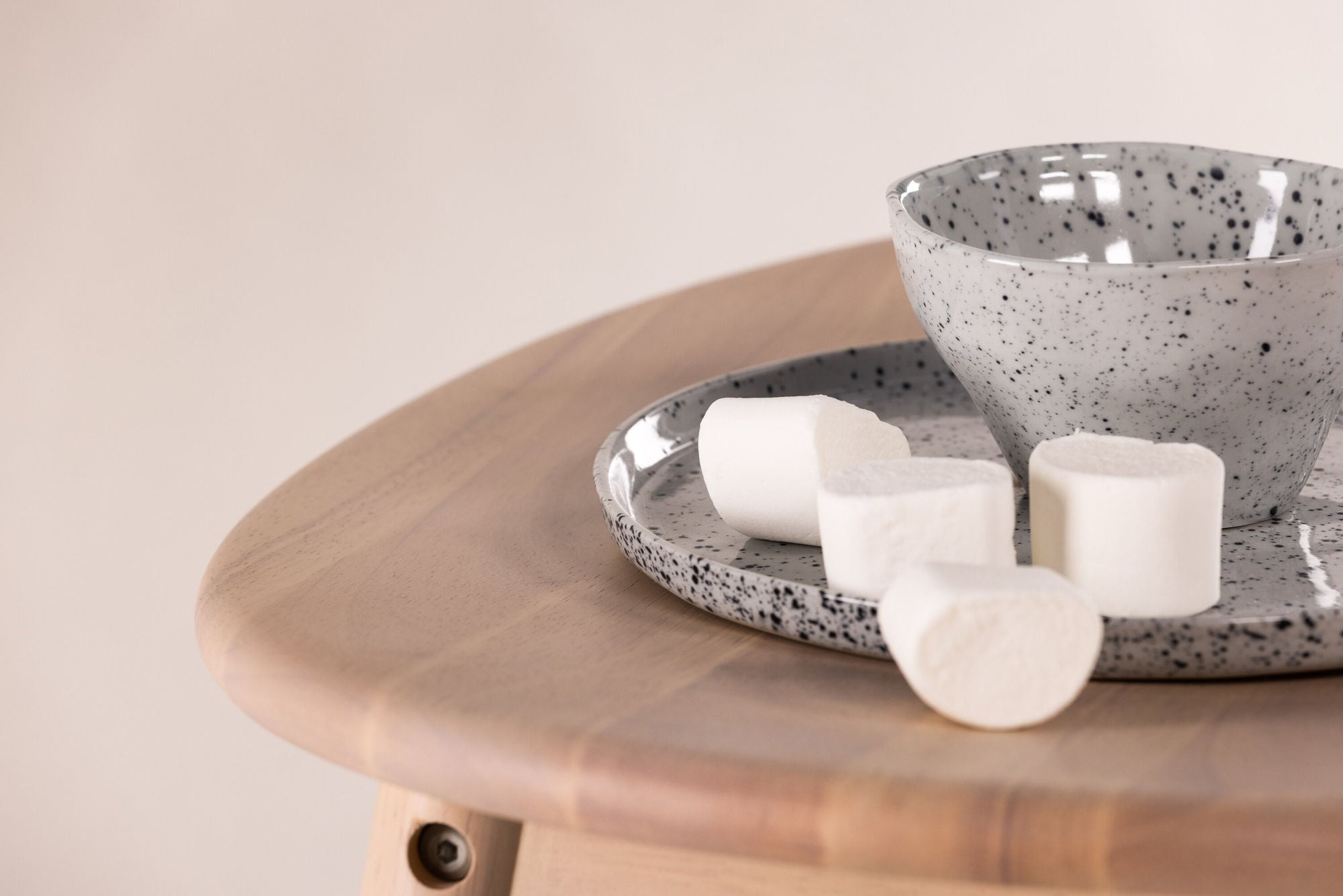 Vind Orust Bar stol - Whitewash / Wood
