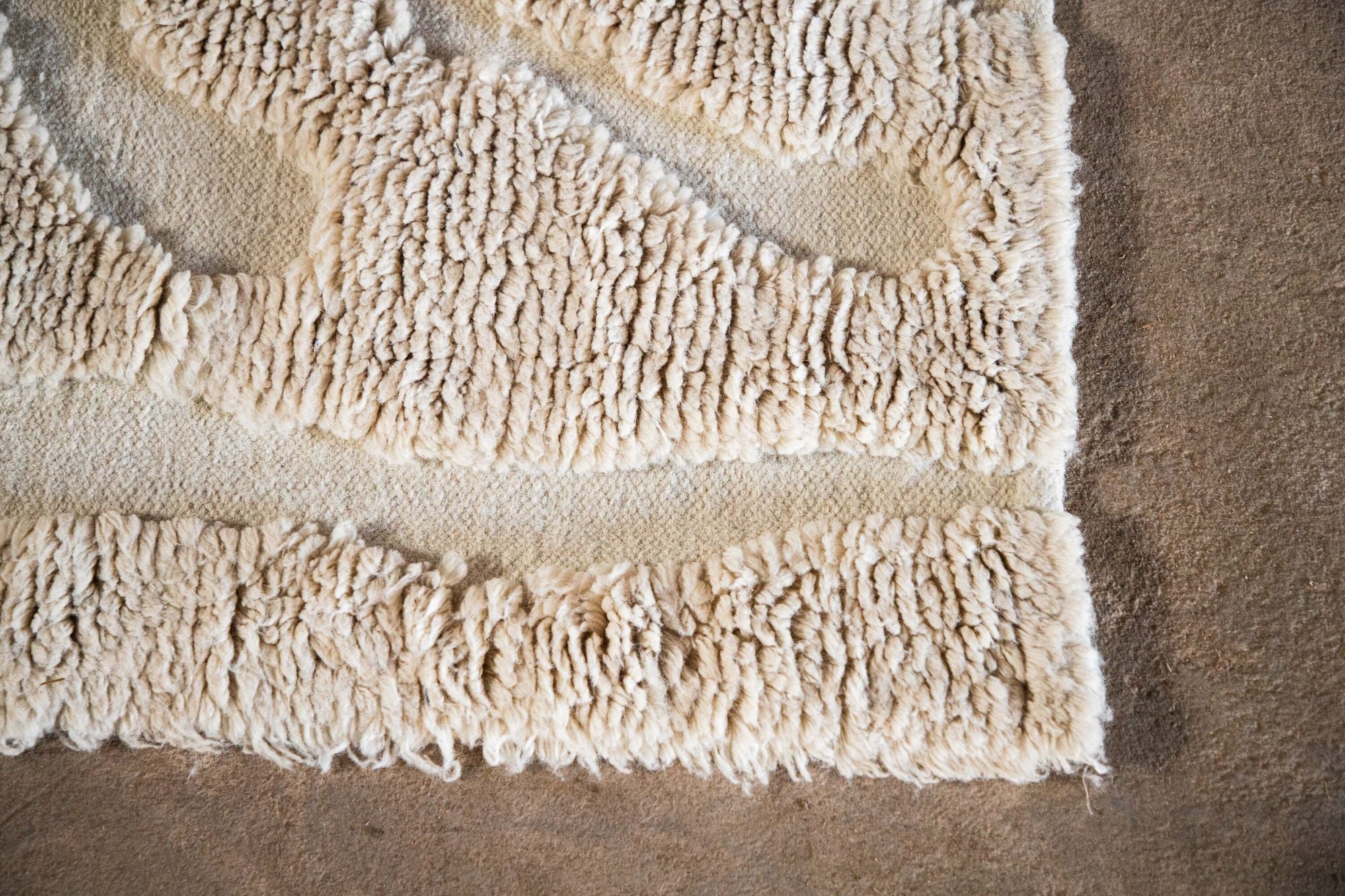 Vind Trondheim x Josefin Lustig - Carpet - Beige/White - Wool - 170*240