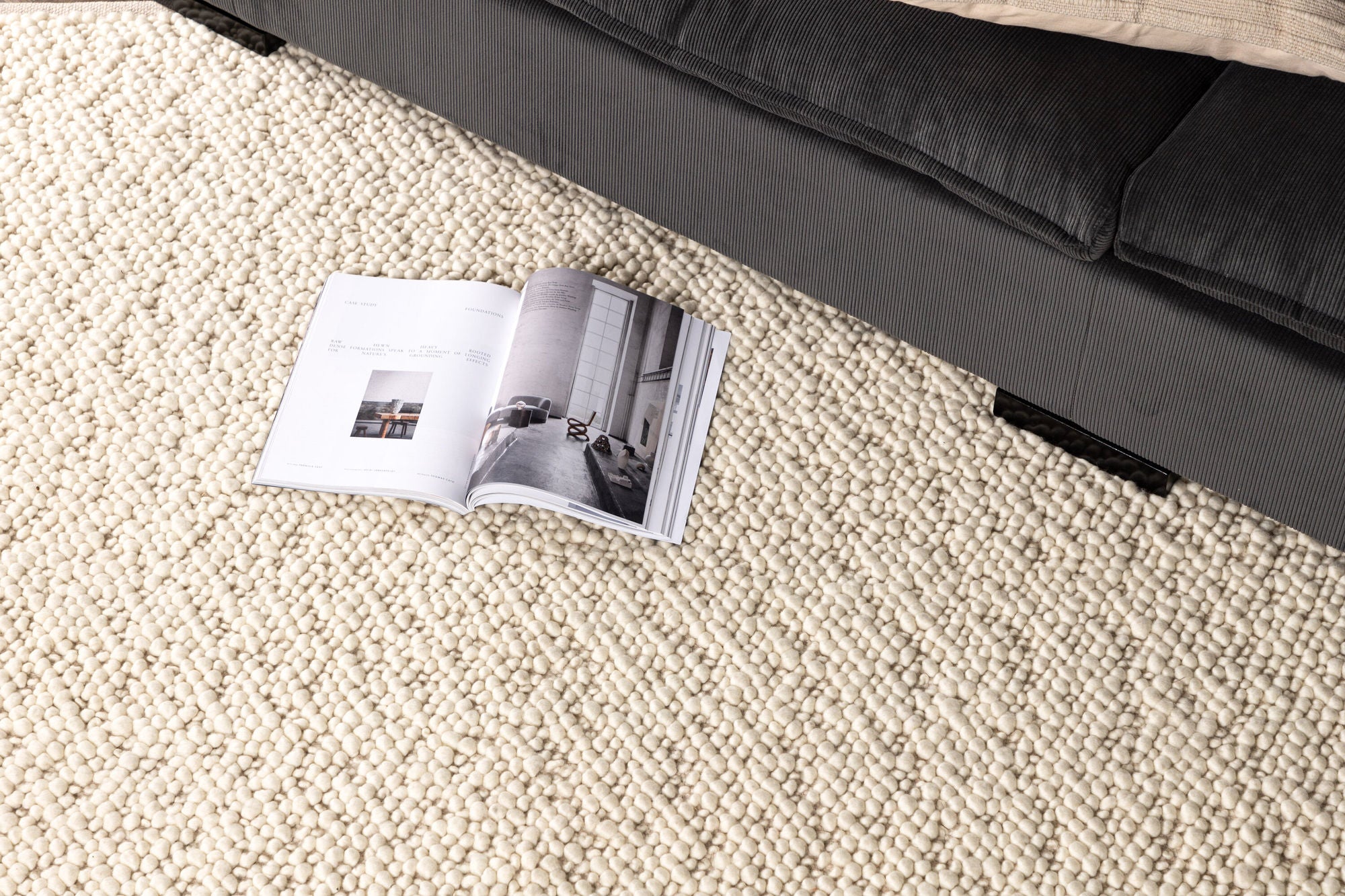Venture Home Jajru Wool - 300*200- -Rectangular-White