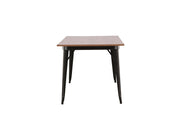 Venture Home Tempe spisebord - Black / Walnut MDF