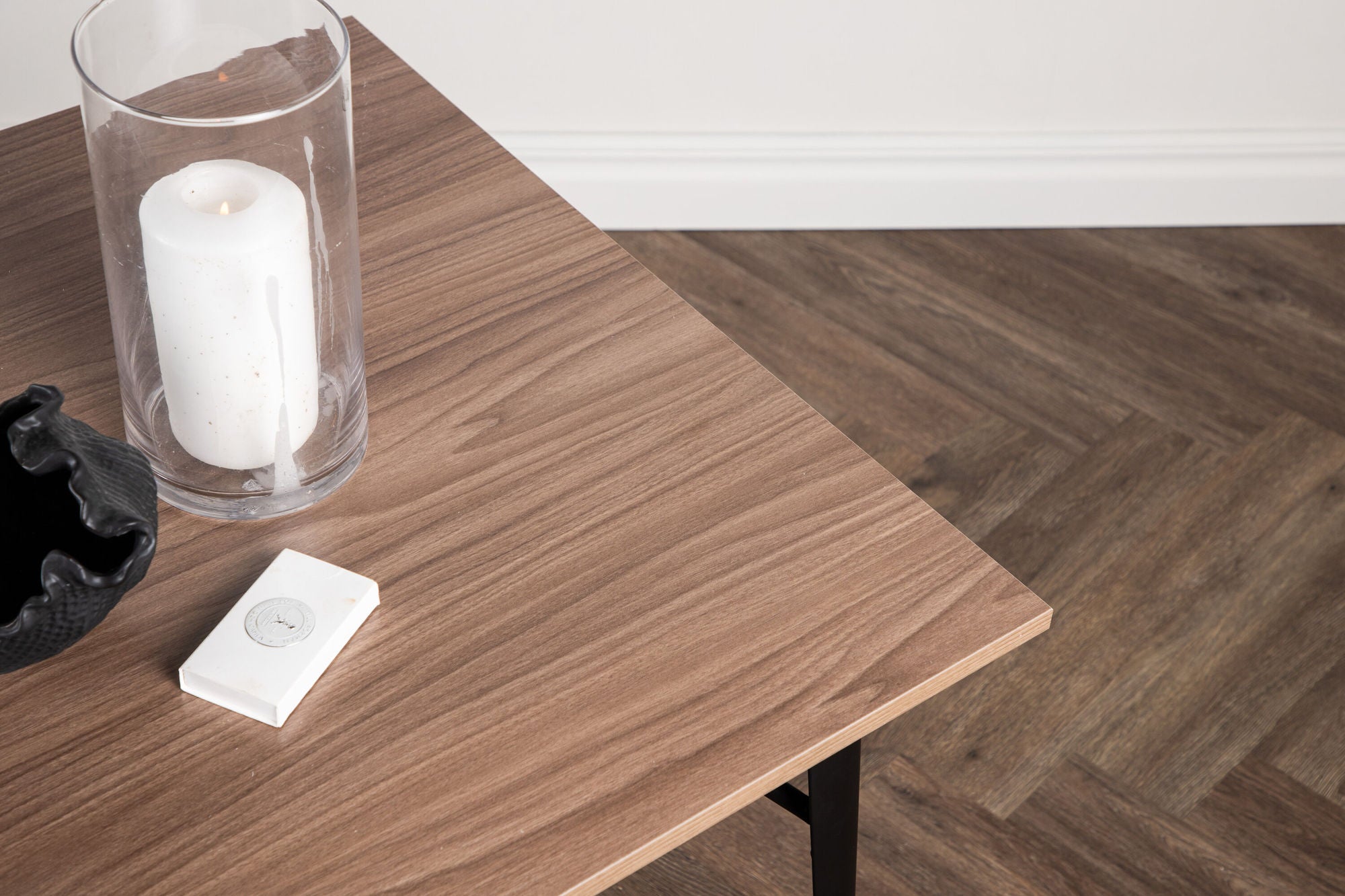 Venture Home Tempe spisebord - Black / Walnut MDF