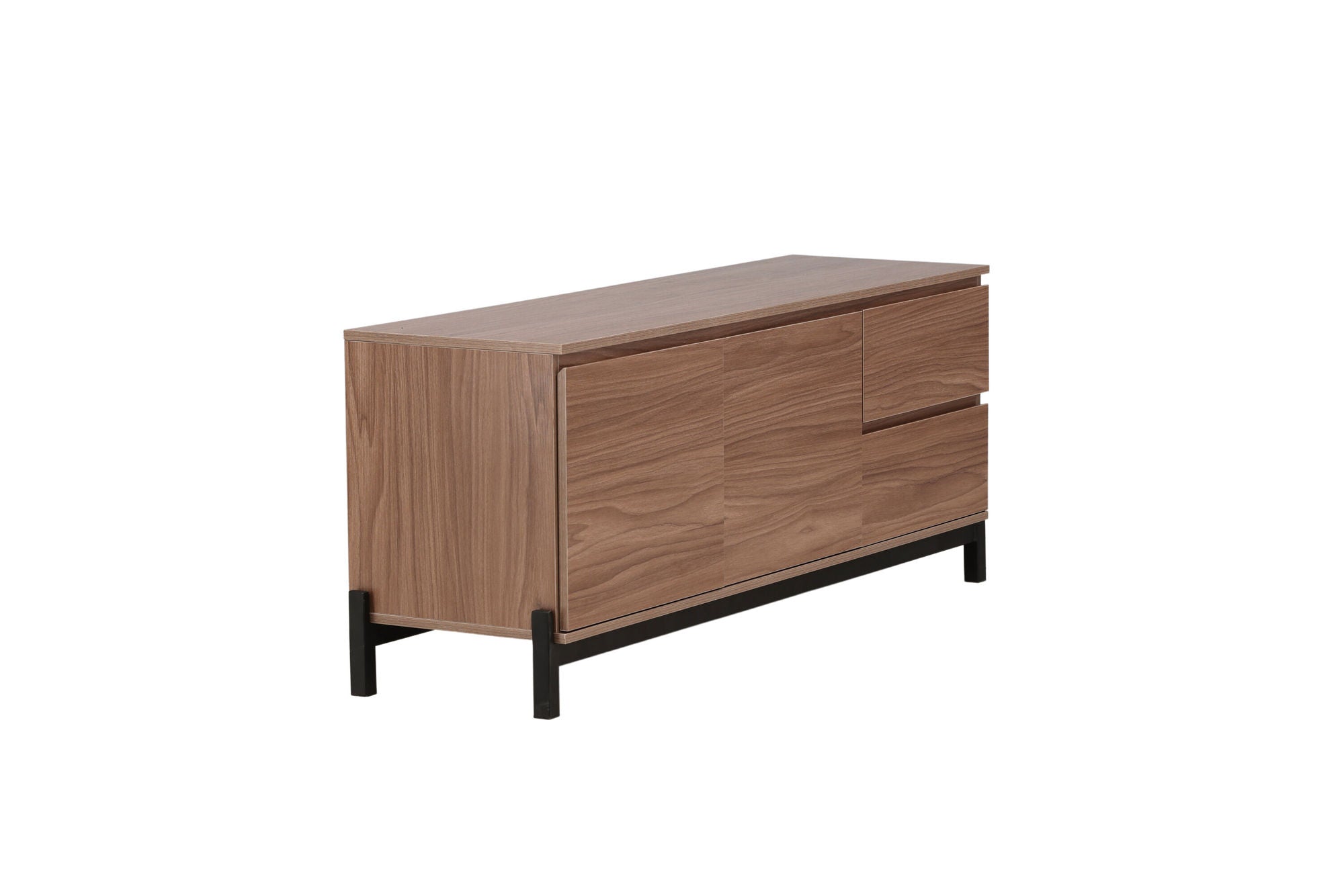 Venture Home Corpus skab - Black / Walnut MDF
