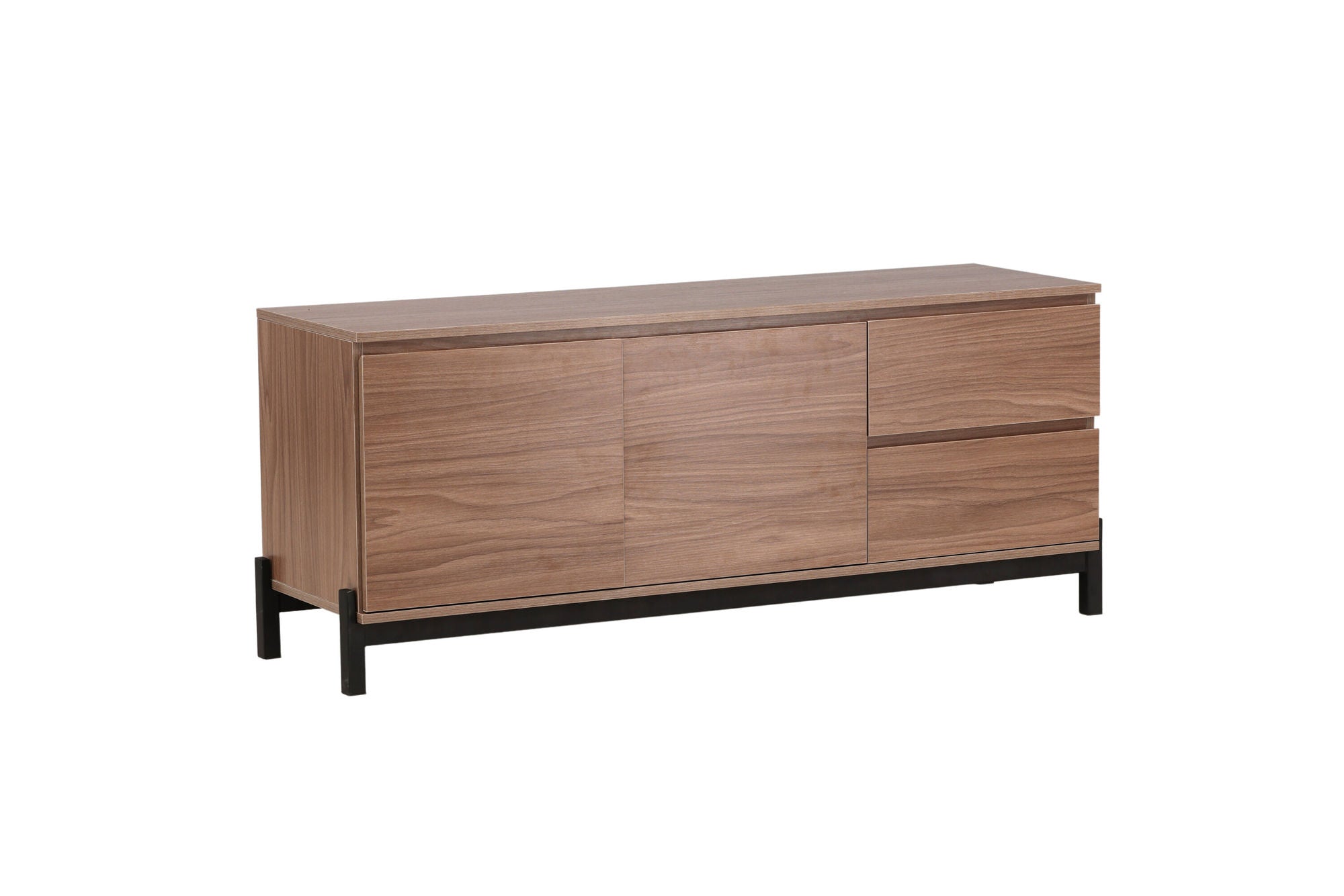 Venture Home Corpus skab - Black / Walnut MDF