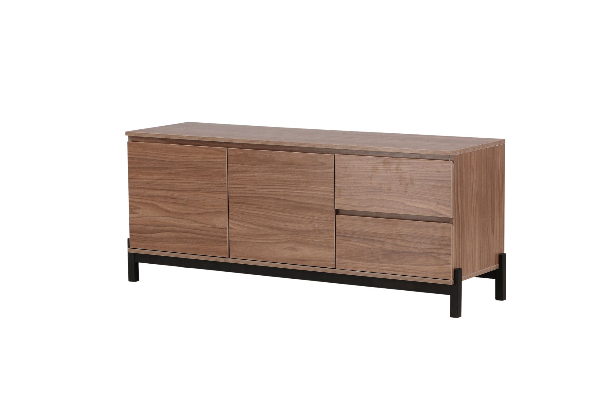 Venture Home Corpus skab - Black / Walnut MDF