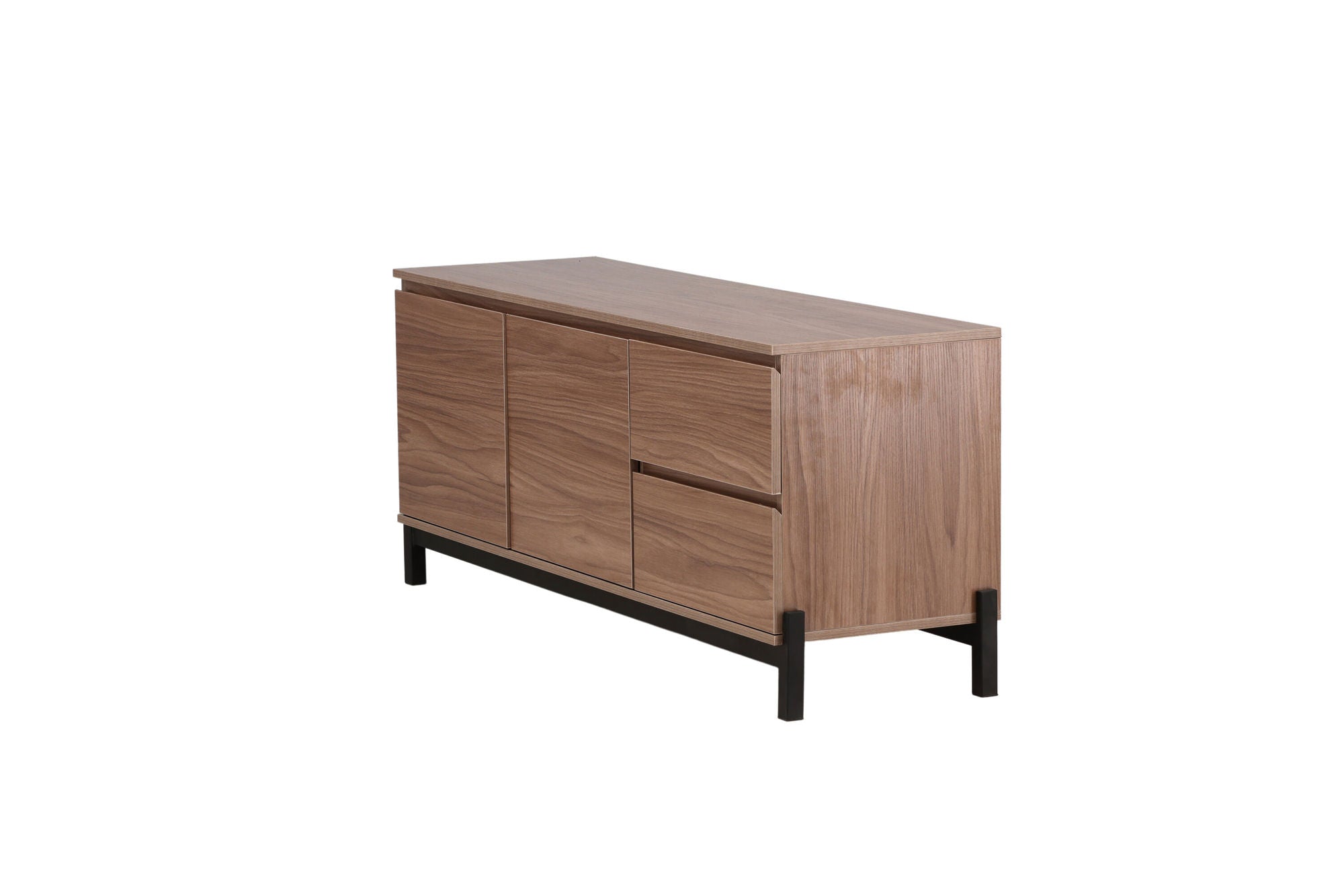 Venture Home Corpus skab - Black / Walnut MDF