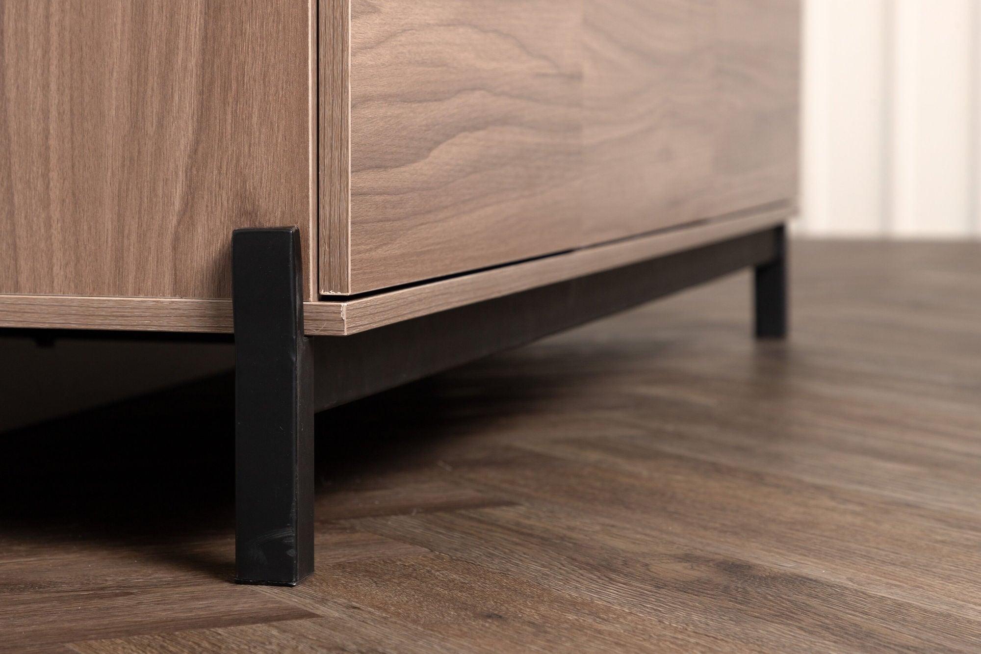 Venture Home Corpus skab - Black / Walnut MDF