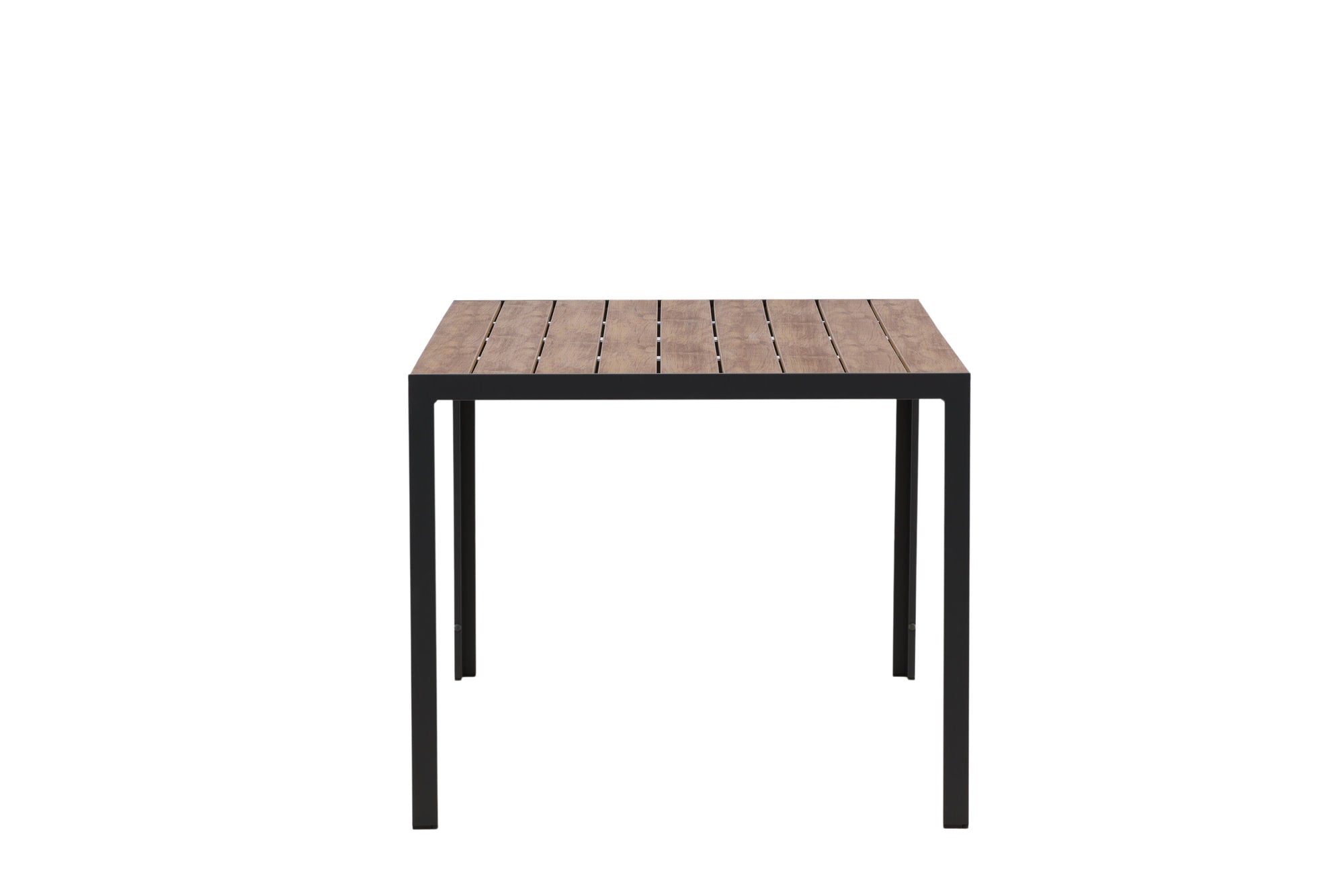 Venture Home Break Diningbord Alumnium - Dark Grey / Nature Rectangular 90*150*