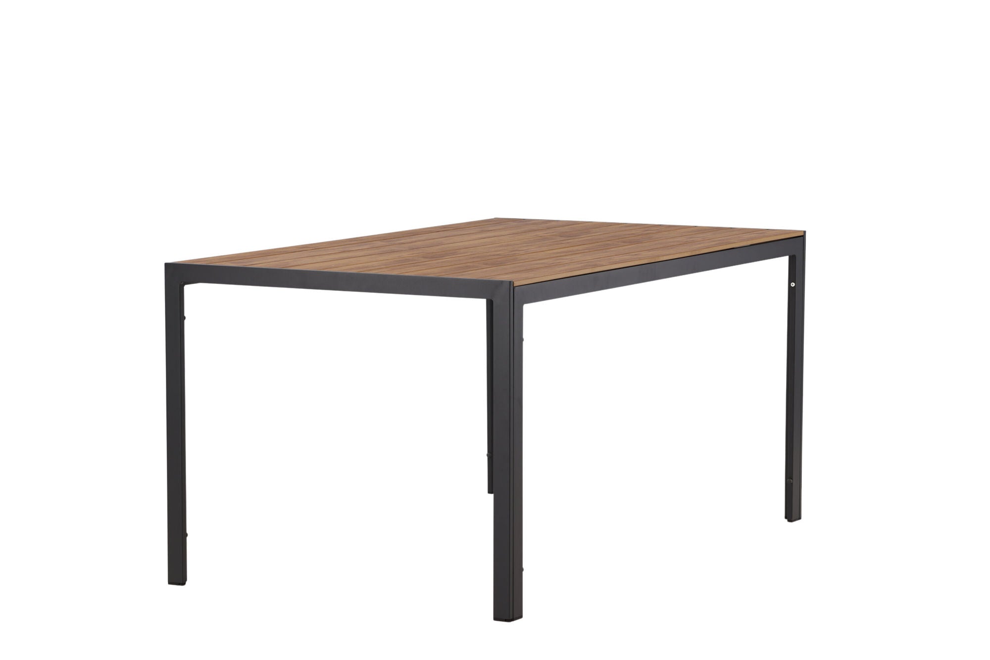 Venture Home Break Diningbord Alumnium - Dark Grey / Nature Rectangular 90*150*