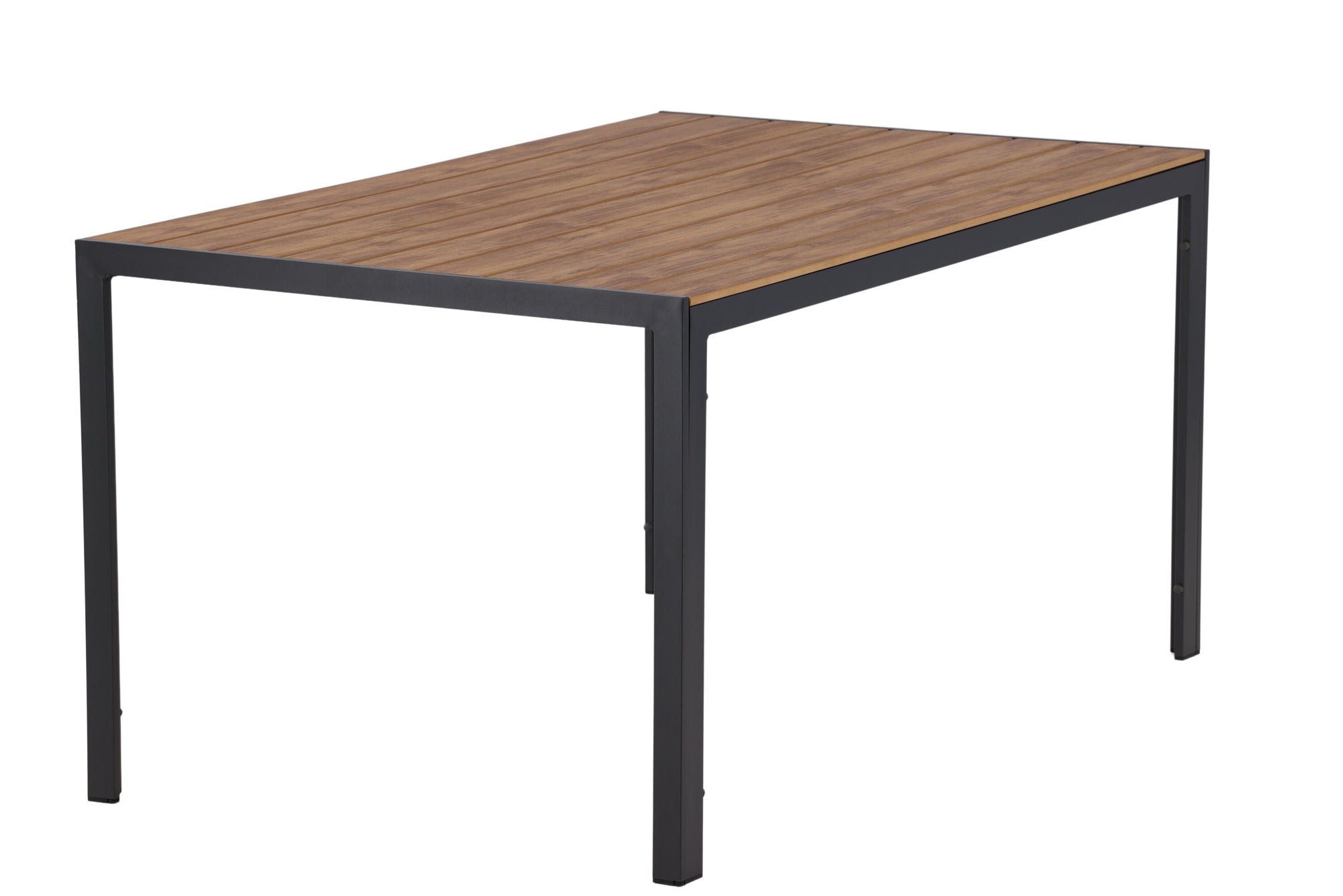Venture Home Break Diningbord Alumnium - Dark Grey / Nature Rectangular 90*150*