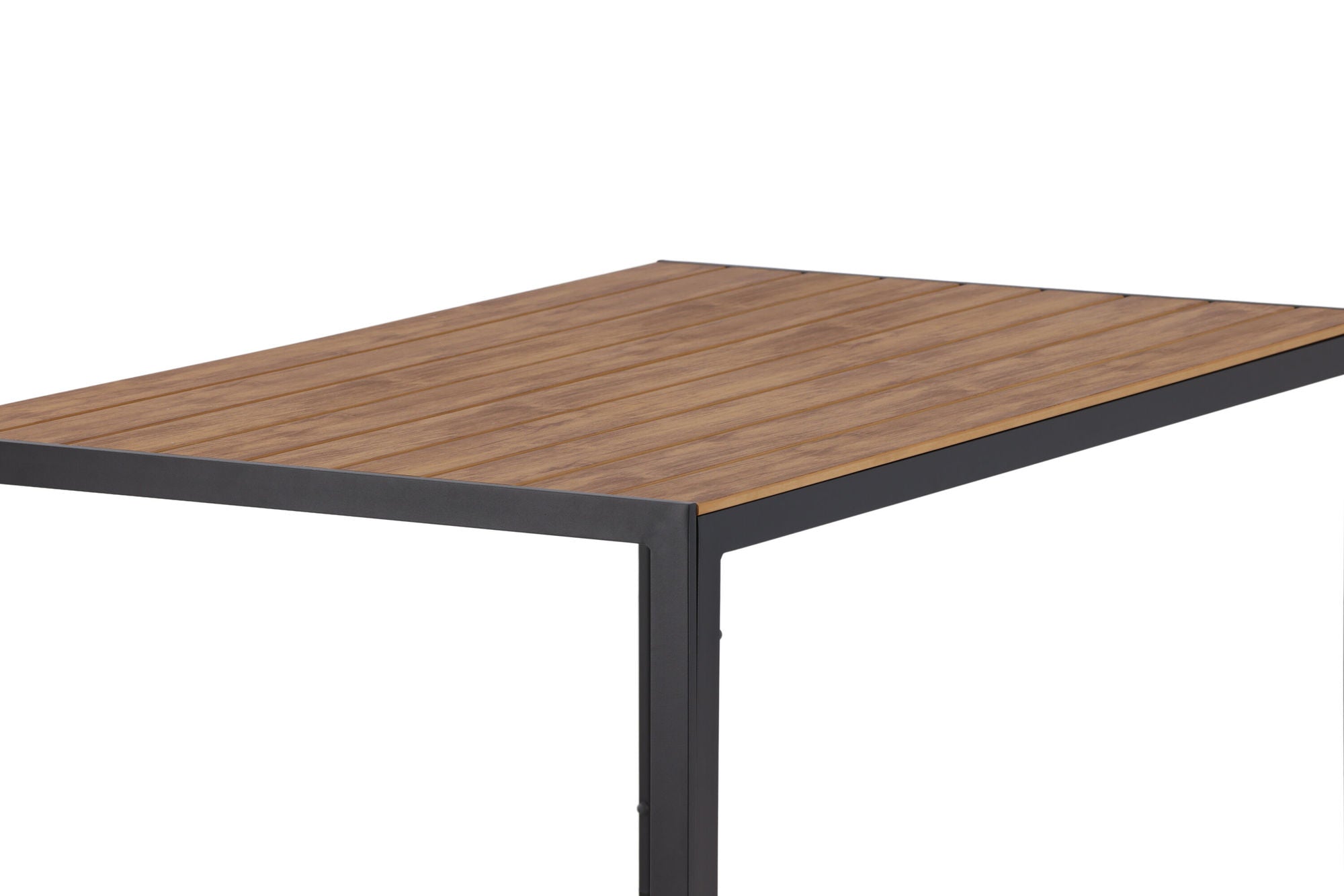 Venture Home Break Diningbord Alumnium - Dark Grey / Nature Rectangular 90*150*
