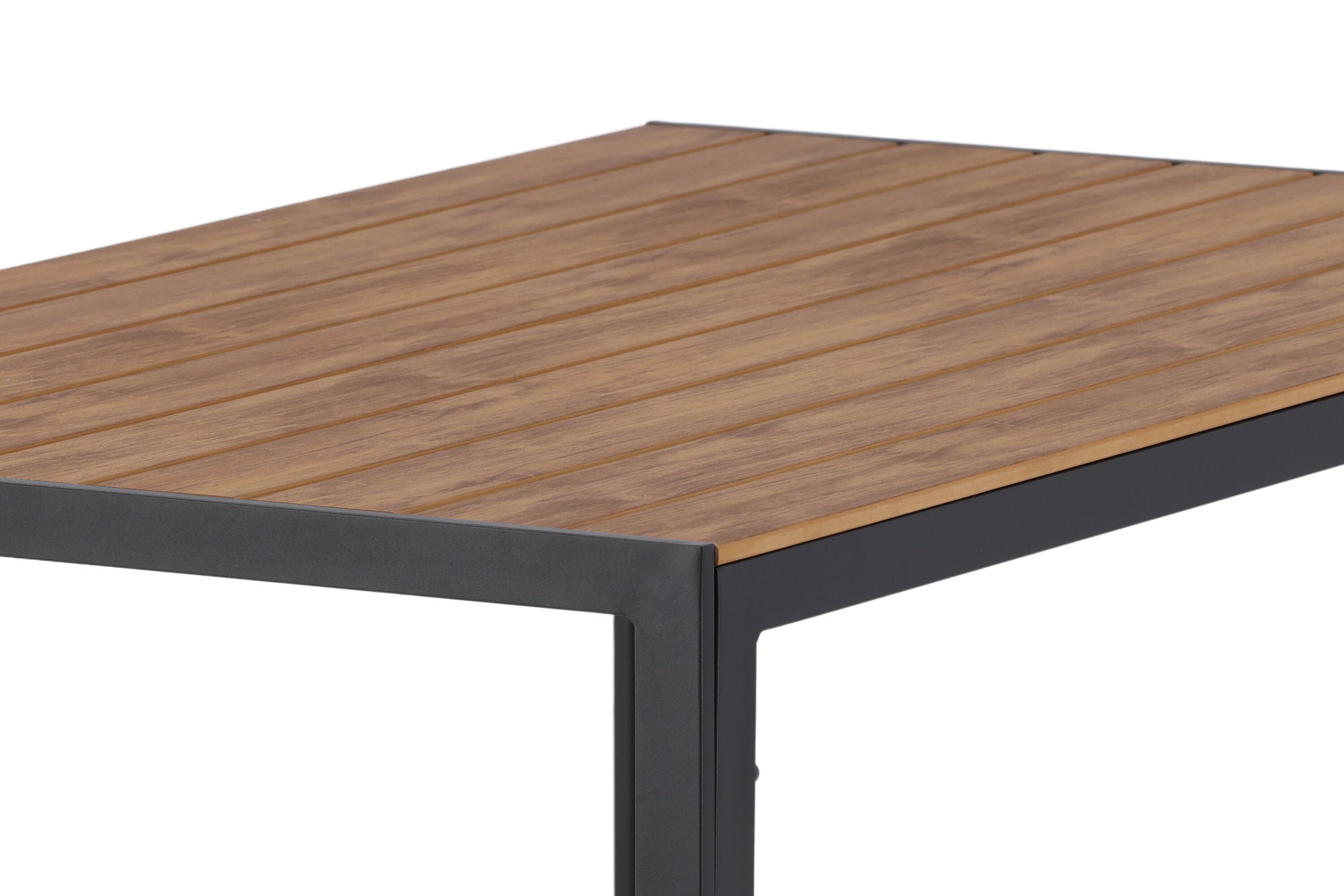 Venture Home Break Diningbord Alumnium - Dark Grey / Nature Rectangular 90*150*