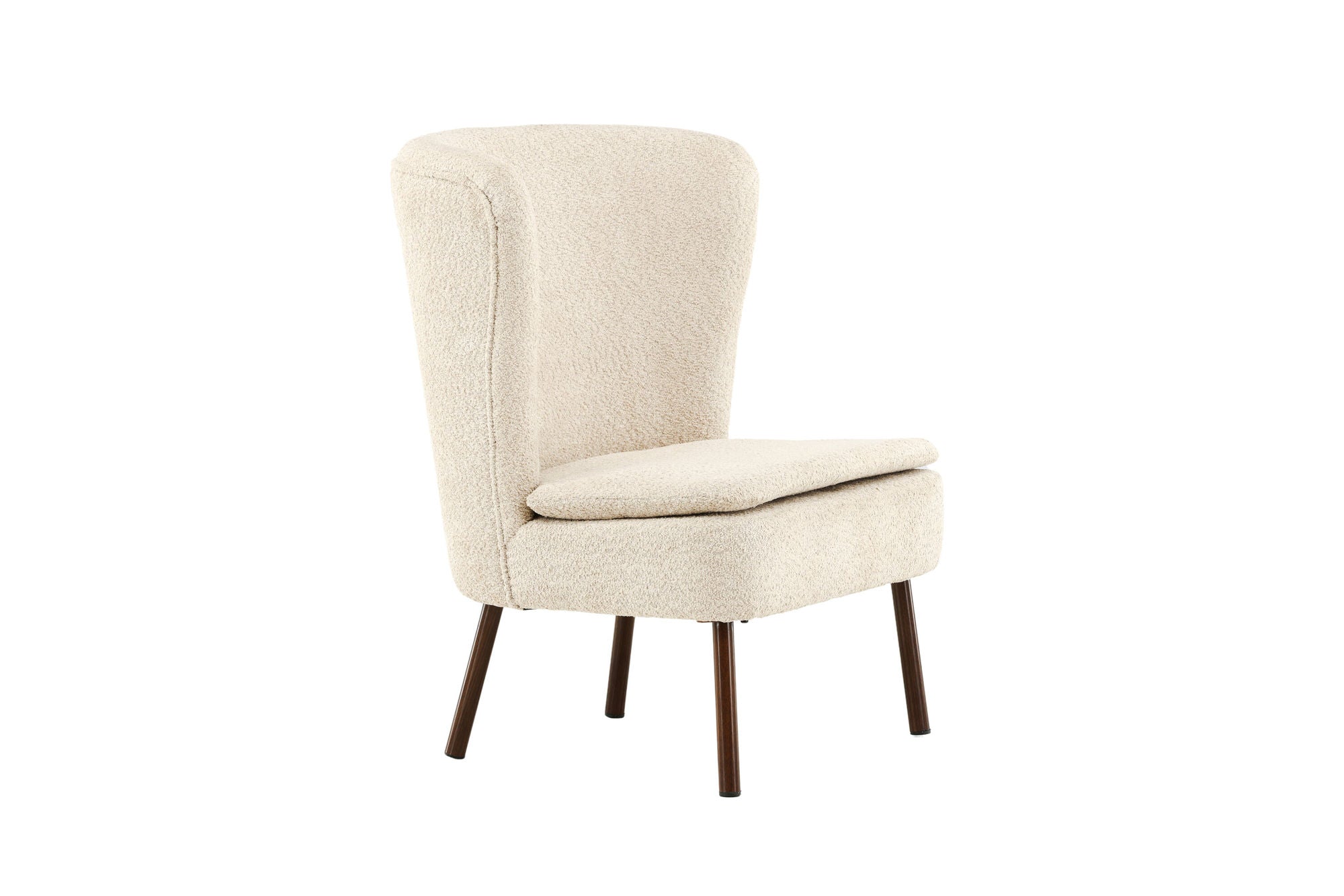 Vind Hällsö Single Sofa - Brown / Beige Boucle