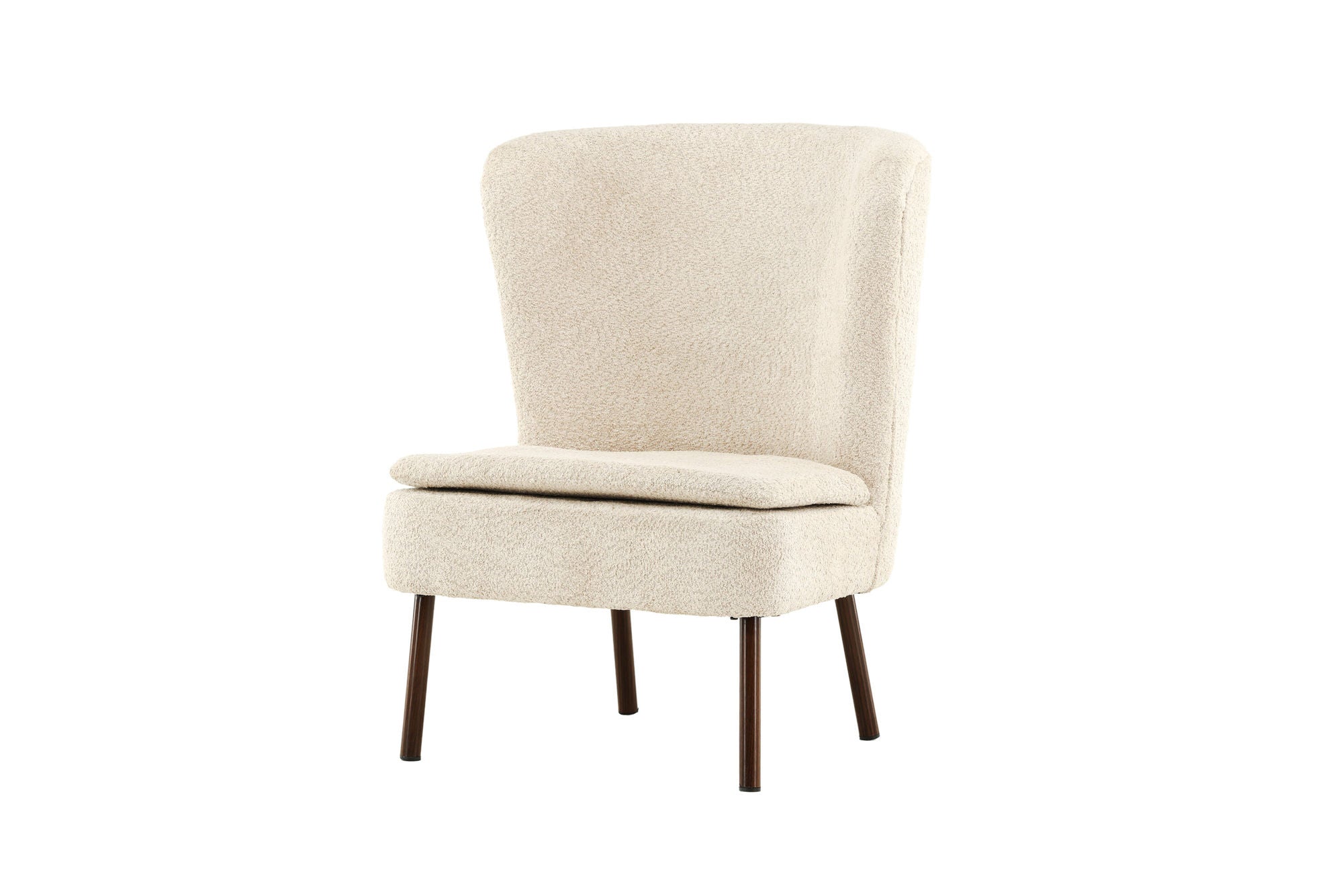 Vind Hällsö Single Sofa - Brown / Beige Boucle