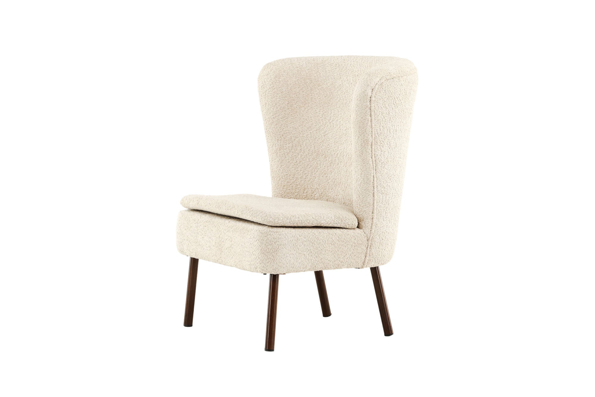 Vind Hällsö Single Sofa - Brown / Beige Boucle