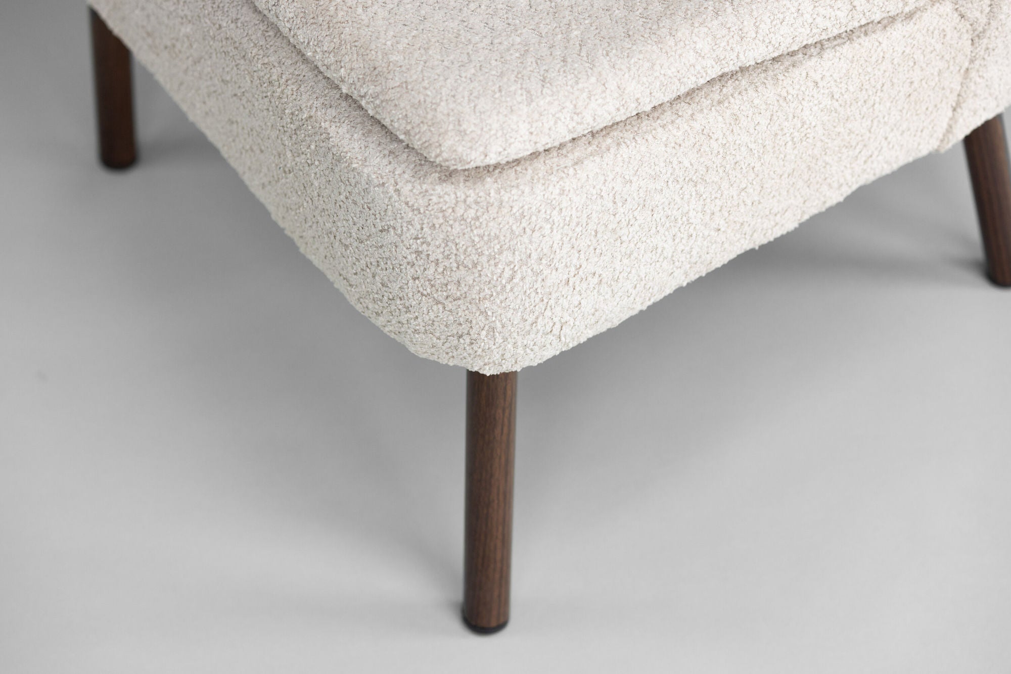 Vind Hällsö Single Sofa - Brown / Beige Boucle