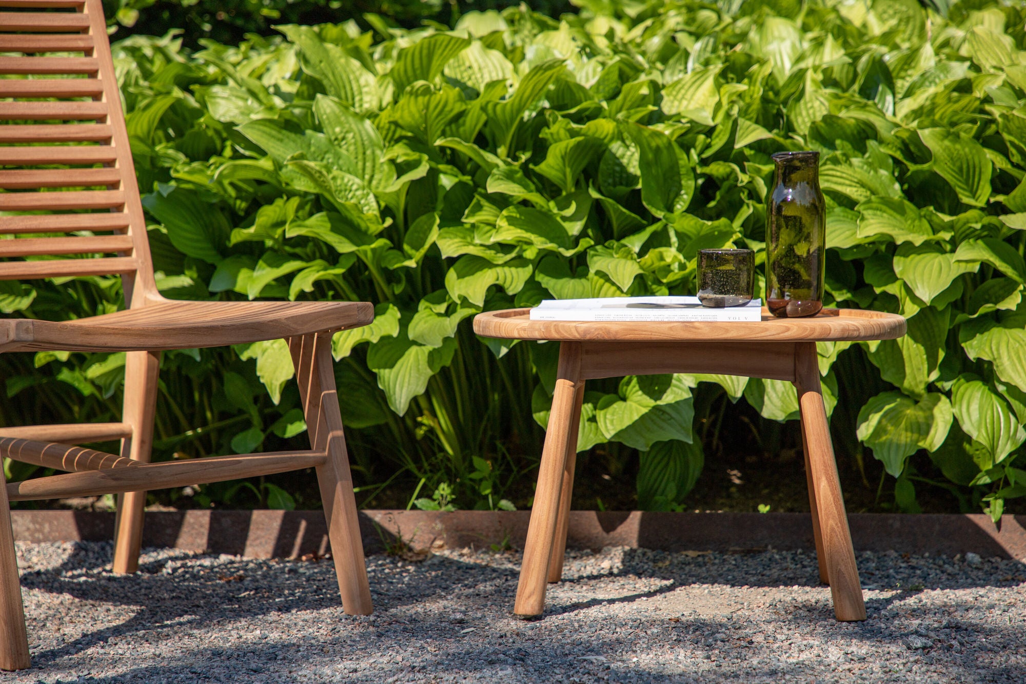 Venture Home Bohol Sidebord Teak - Nature / Kvadrat 40*40*45